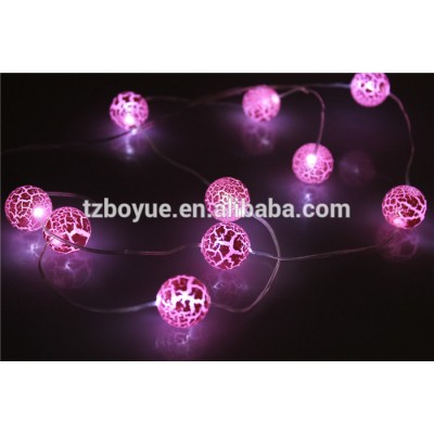 new design battery operated copper silver wire mini ball decorative string lights 2017 new products