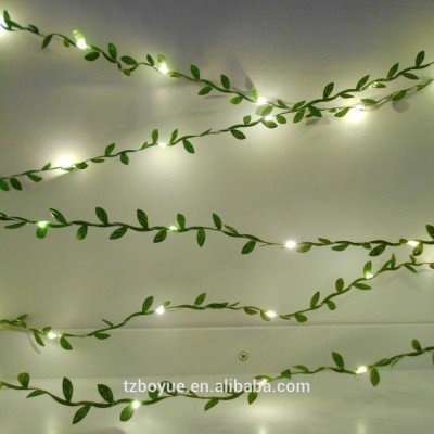 Leaves strip copper wire Battery led Light new products